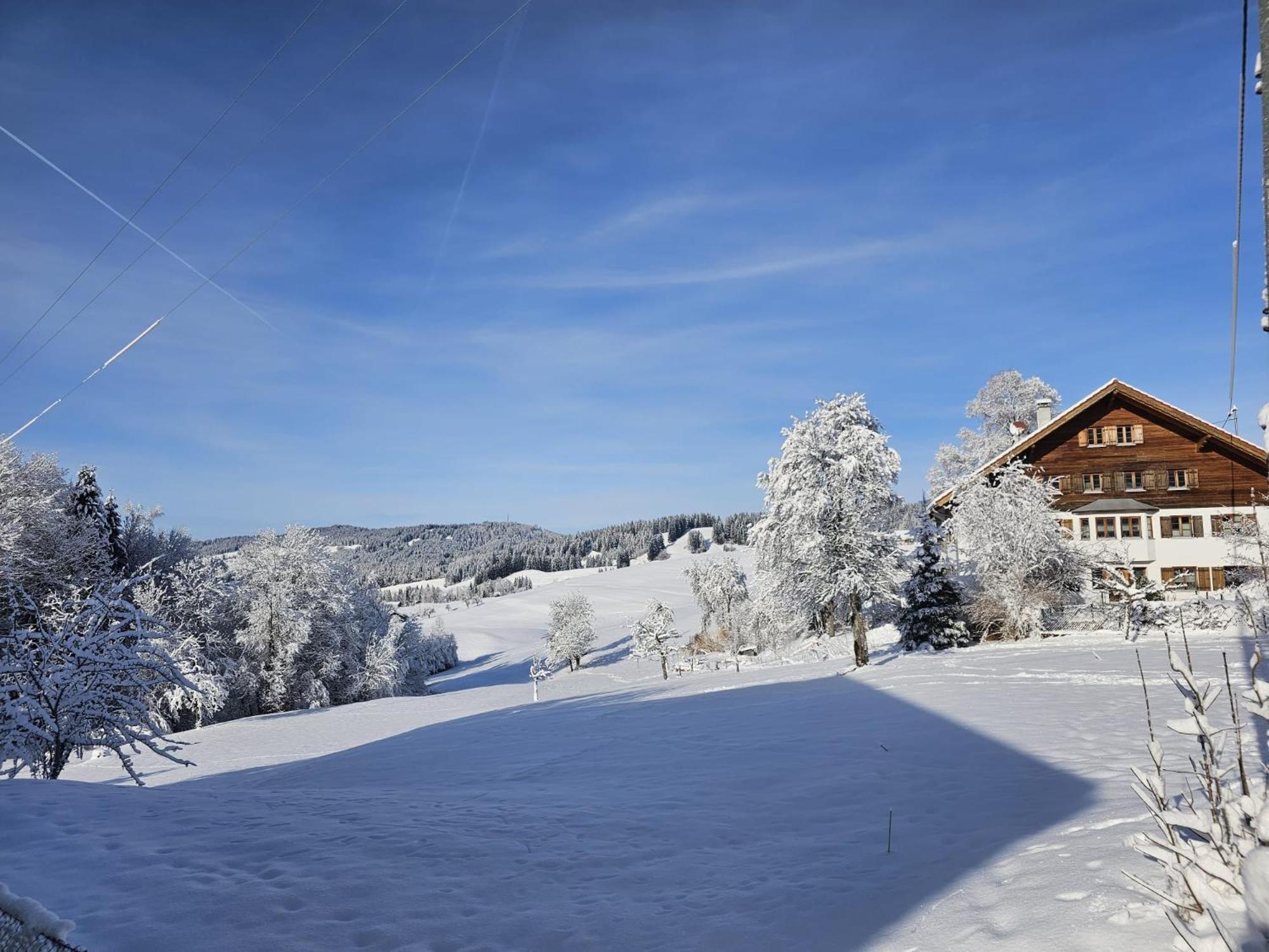 Sonnen-Juwel - Hallenbad-Sauna-2 Getrennte Schlafbereiche-Direkt An Der Skipiste Missen-Wilhams Exterior foto